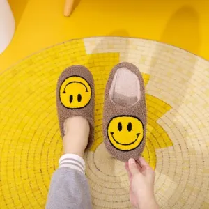 Hazel Blues® |  Melody Smiley Face Slippers