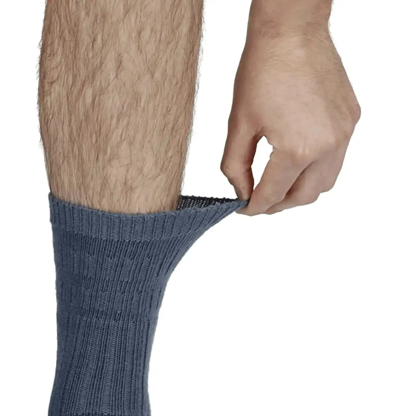 HJ Hall Thermal Softop Wool Socks - 1 Pair - Slate Blue