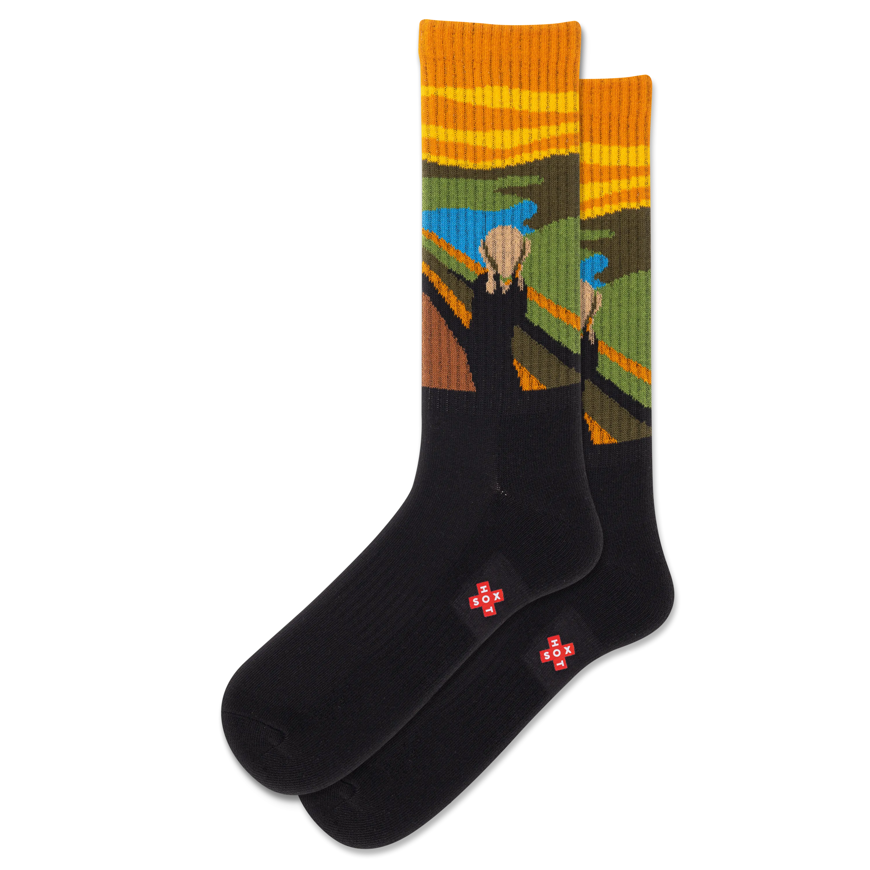 HOTSOX Men's Scream Active Crew Sock