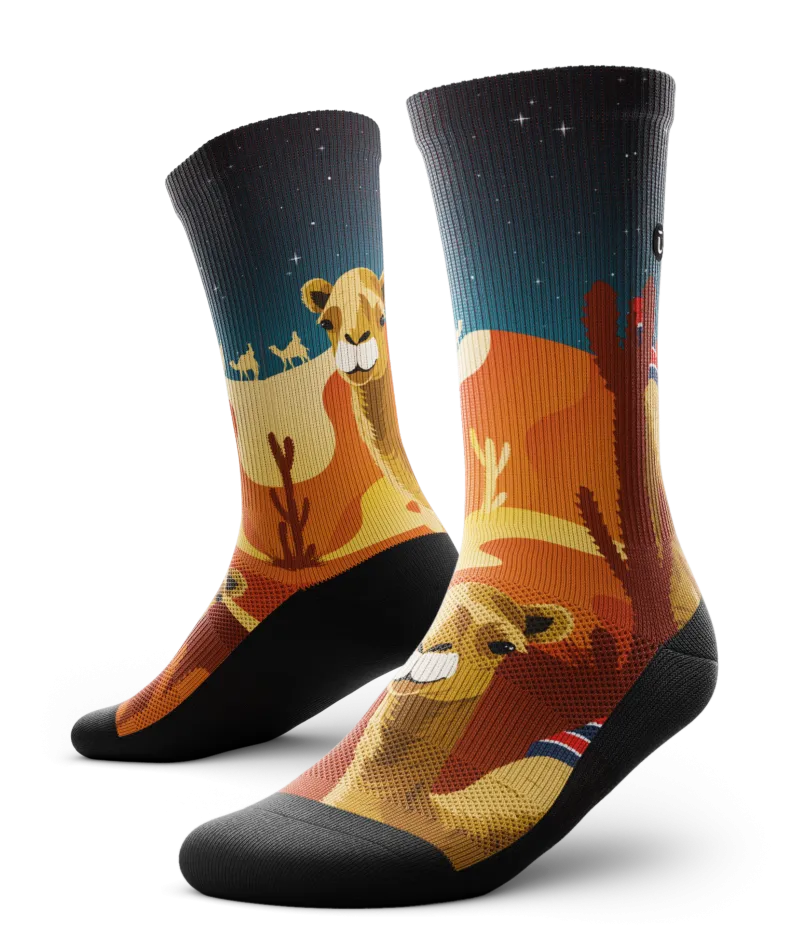 Humped Crew Socks