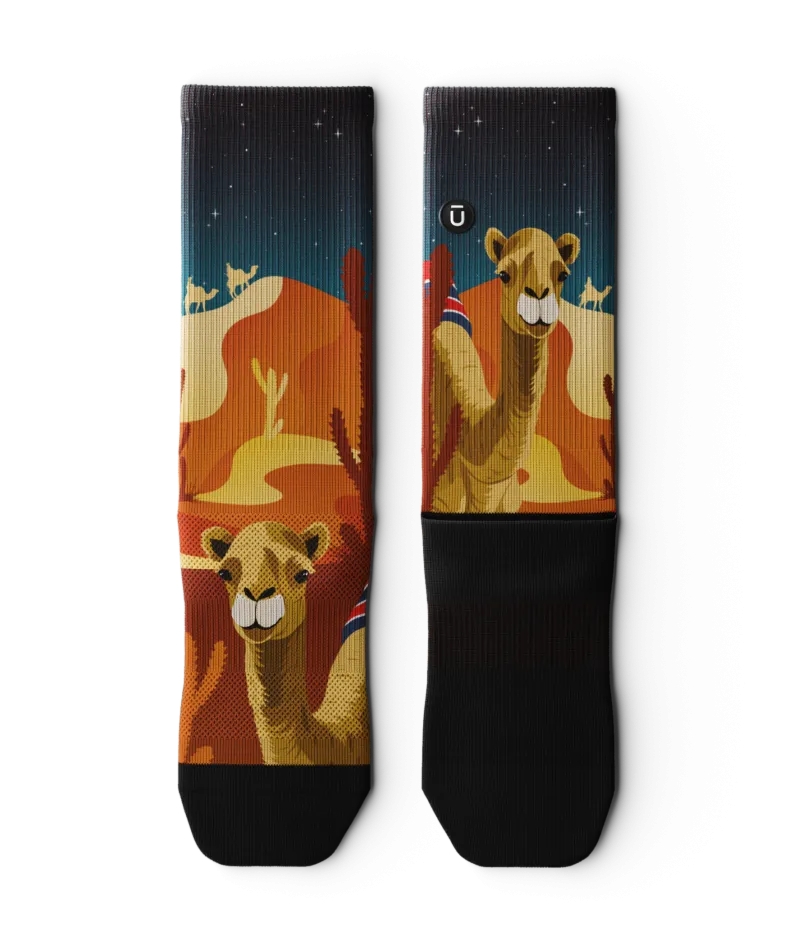 Humped Crew Socks