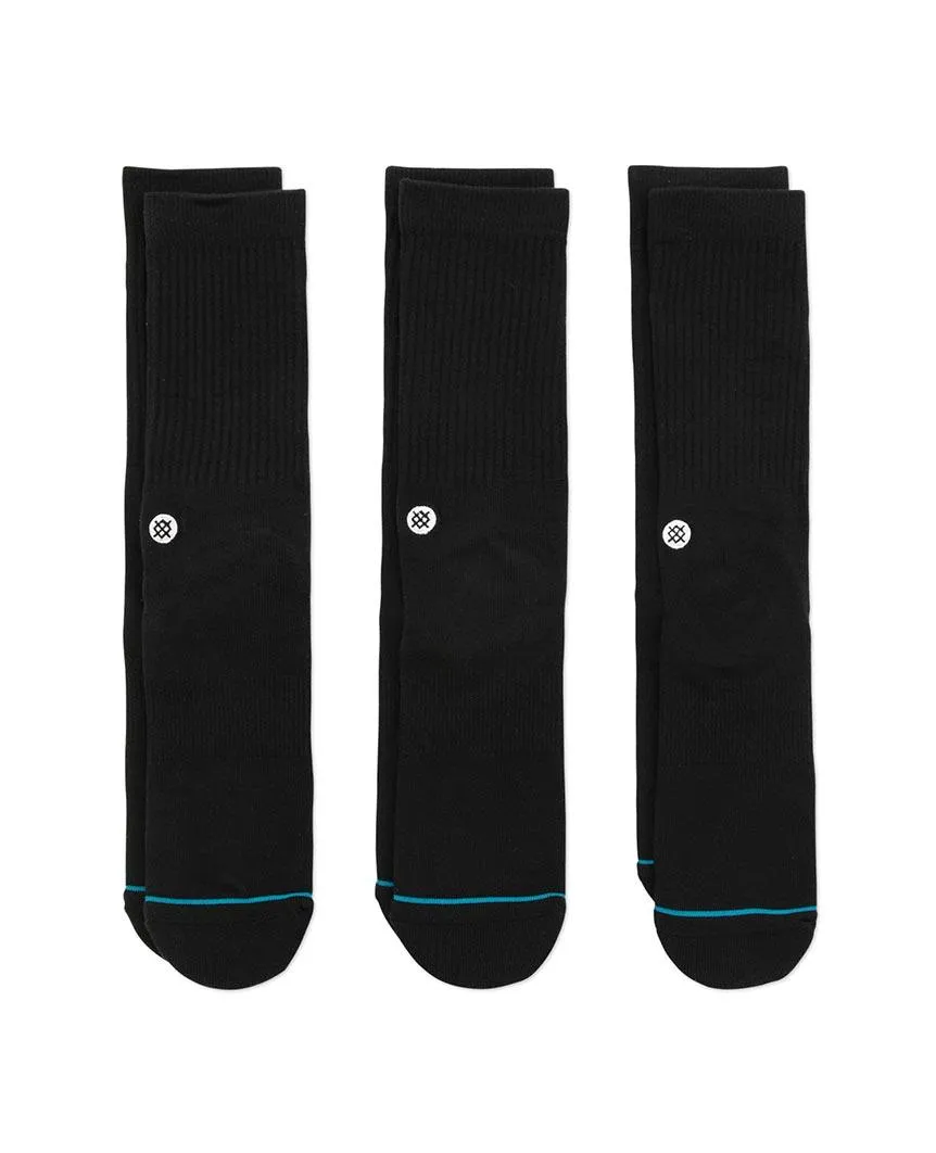 ICON 3 Pack Black