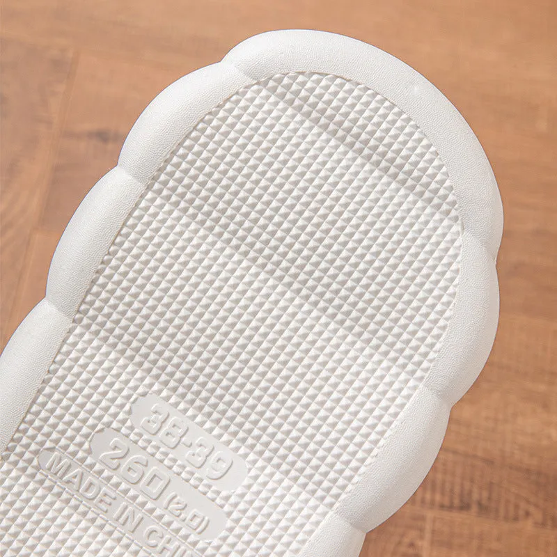 Indulge in Cozy Elegance with Plush Bow Slippers!
