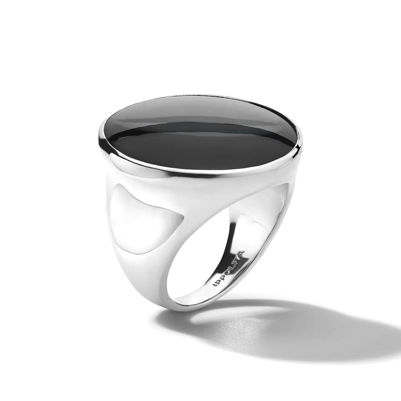 Ippolita Silver Rock Candy Hematite Quartz Ring