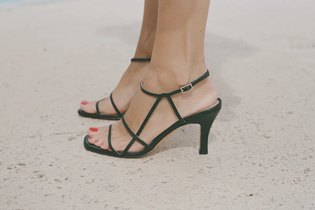 IRENE SANDAL, BLACK
