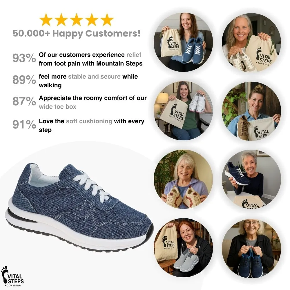 Izzy™ | Denim Orthopedic Sneakers