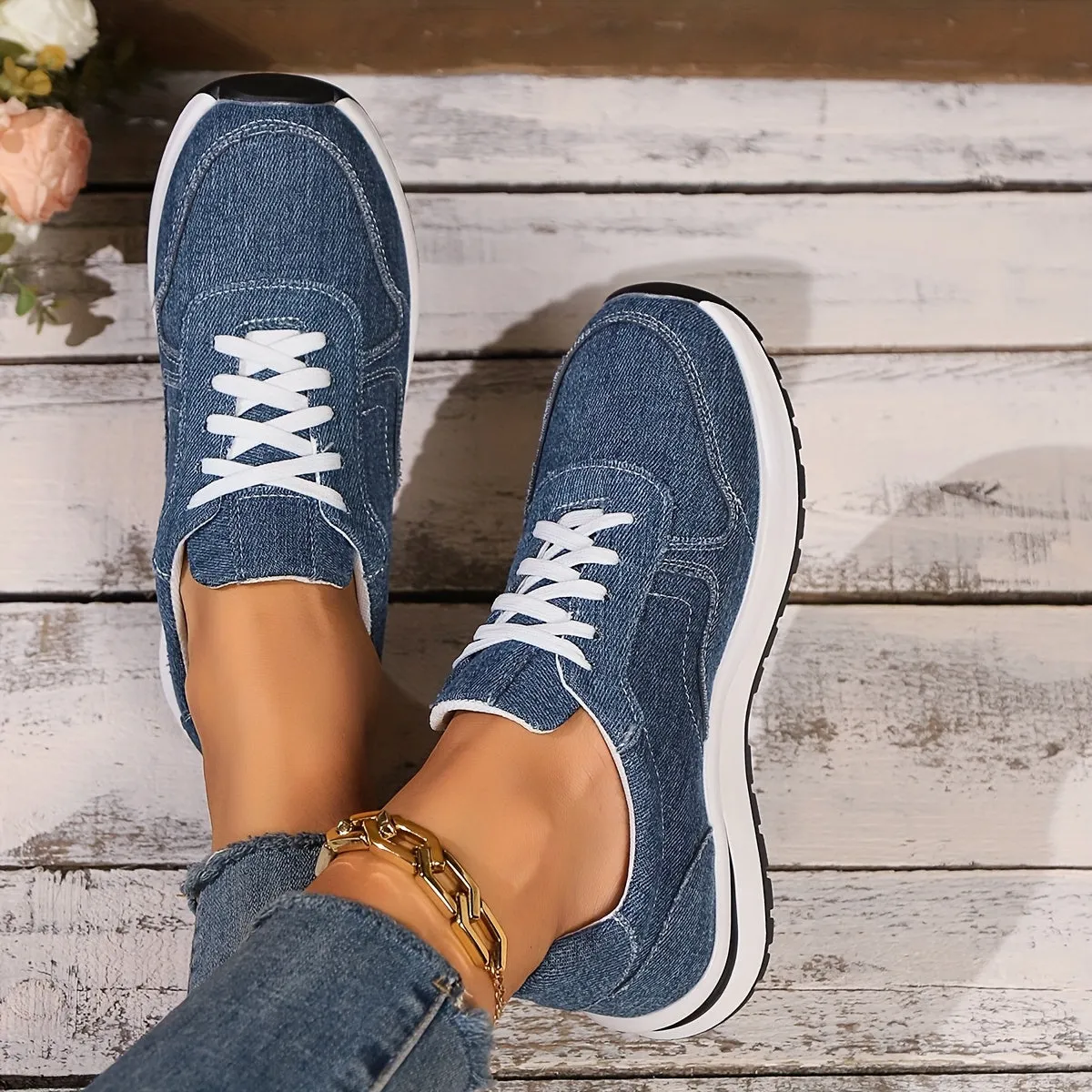 Izzy™ | Denim Orthopedic Sneakers