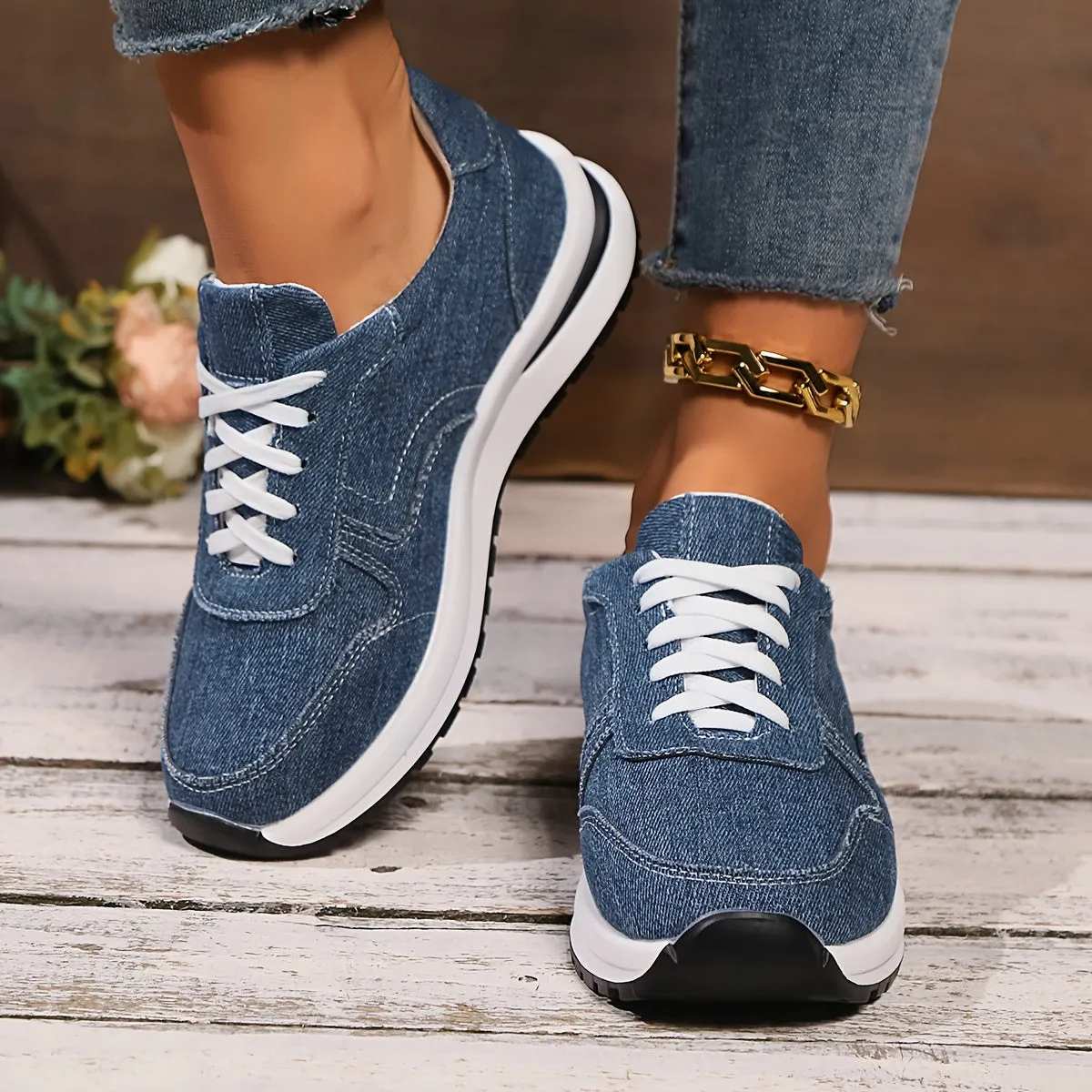 Izzy™ | Denim Orthopedic Sneakers