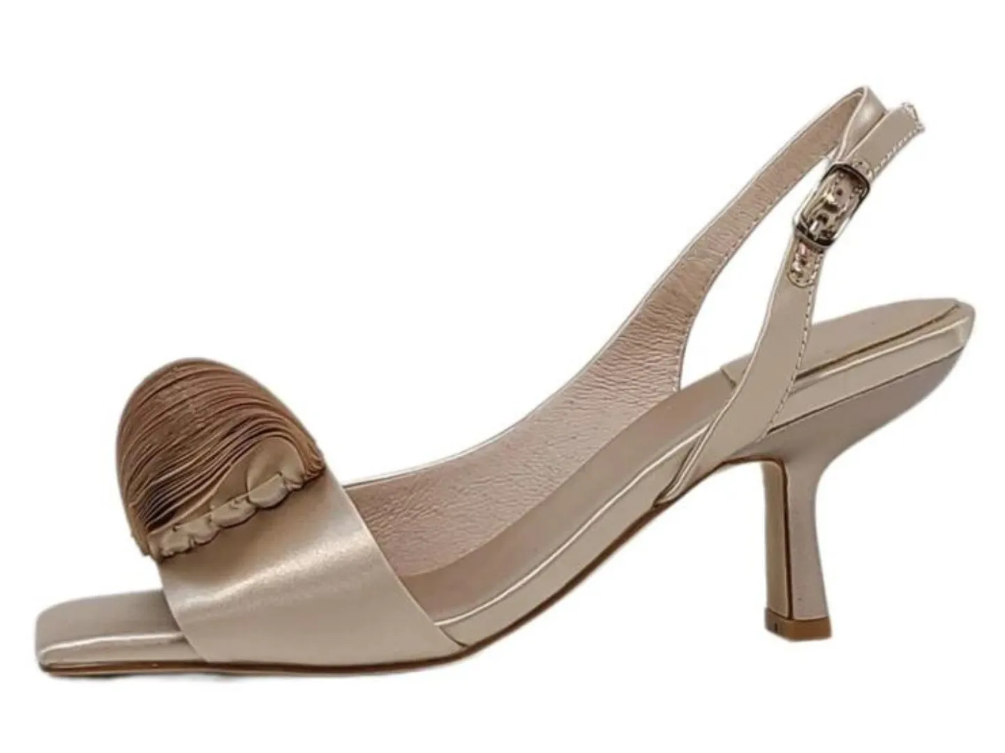 Jeffrey Campbell: Duffy in Champagne Satin
