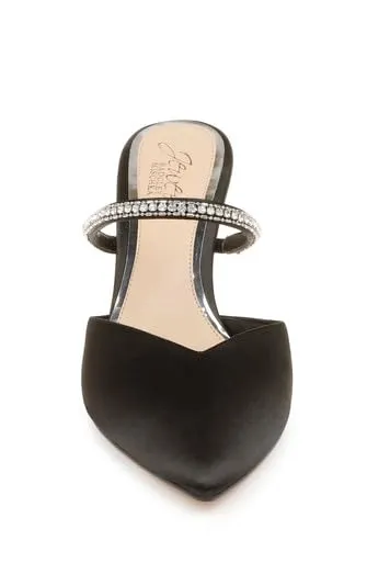 Jewel Badgley Mischka Jan Strappy Pointed Toe Stiletto