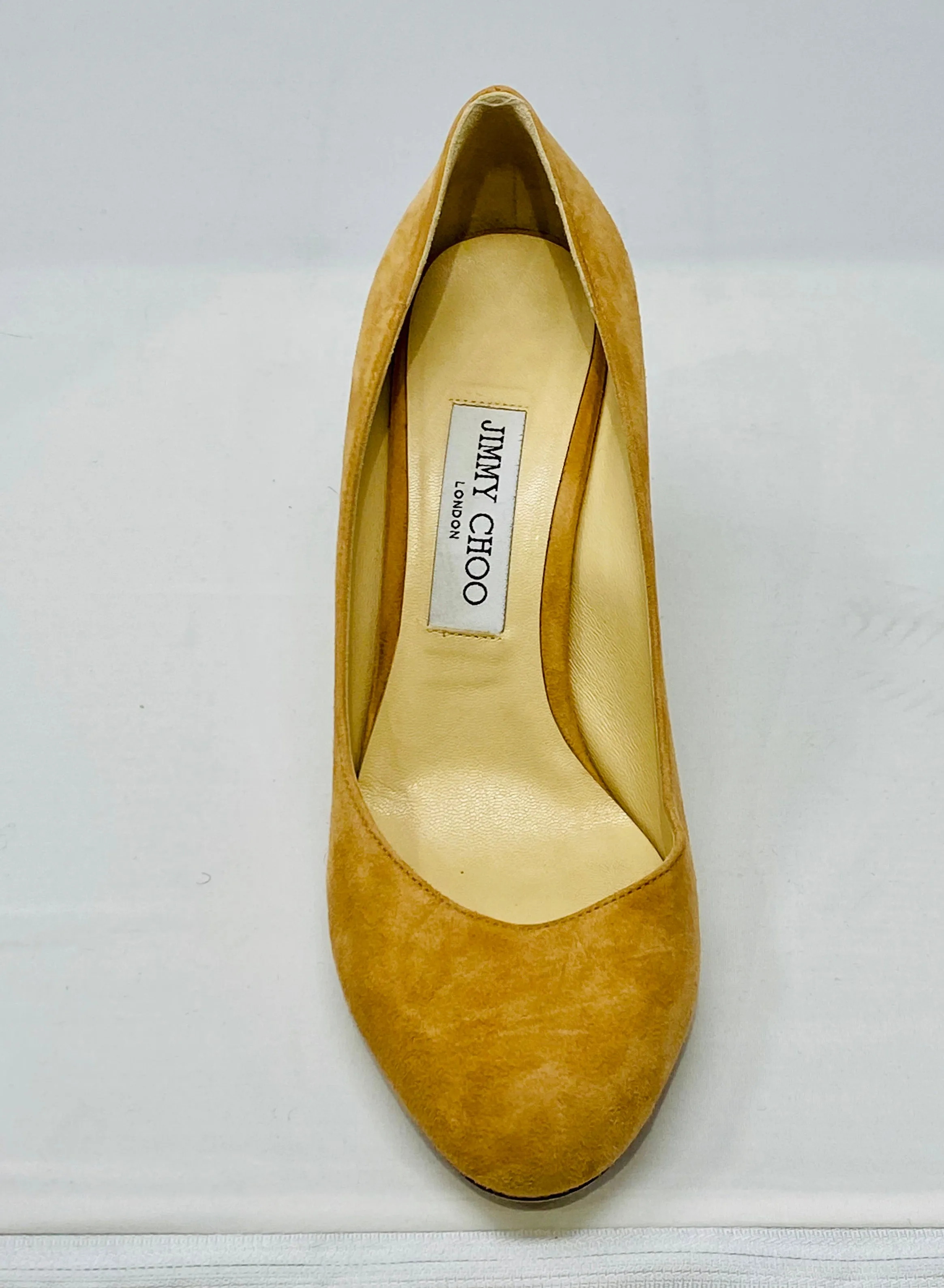 Jimmy Choo Billie Heel in Camel