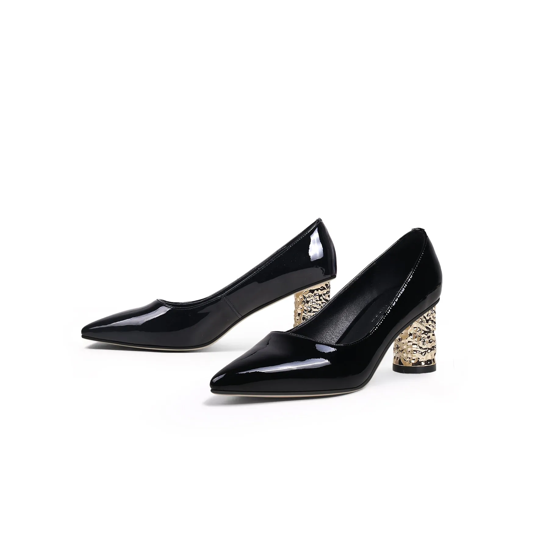 Jr Classic Embellished Heel Pump