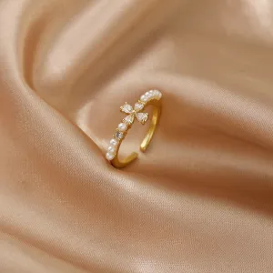 Just lil things Artifical Gold Ring jltr0160