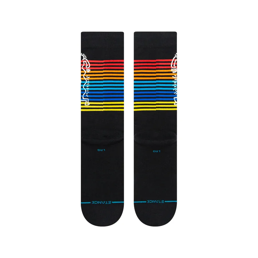 Keith Haring X Wiggles Crew Socks