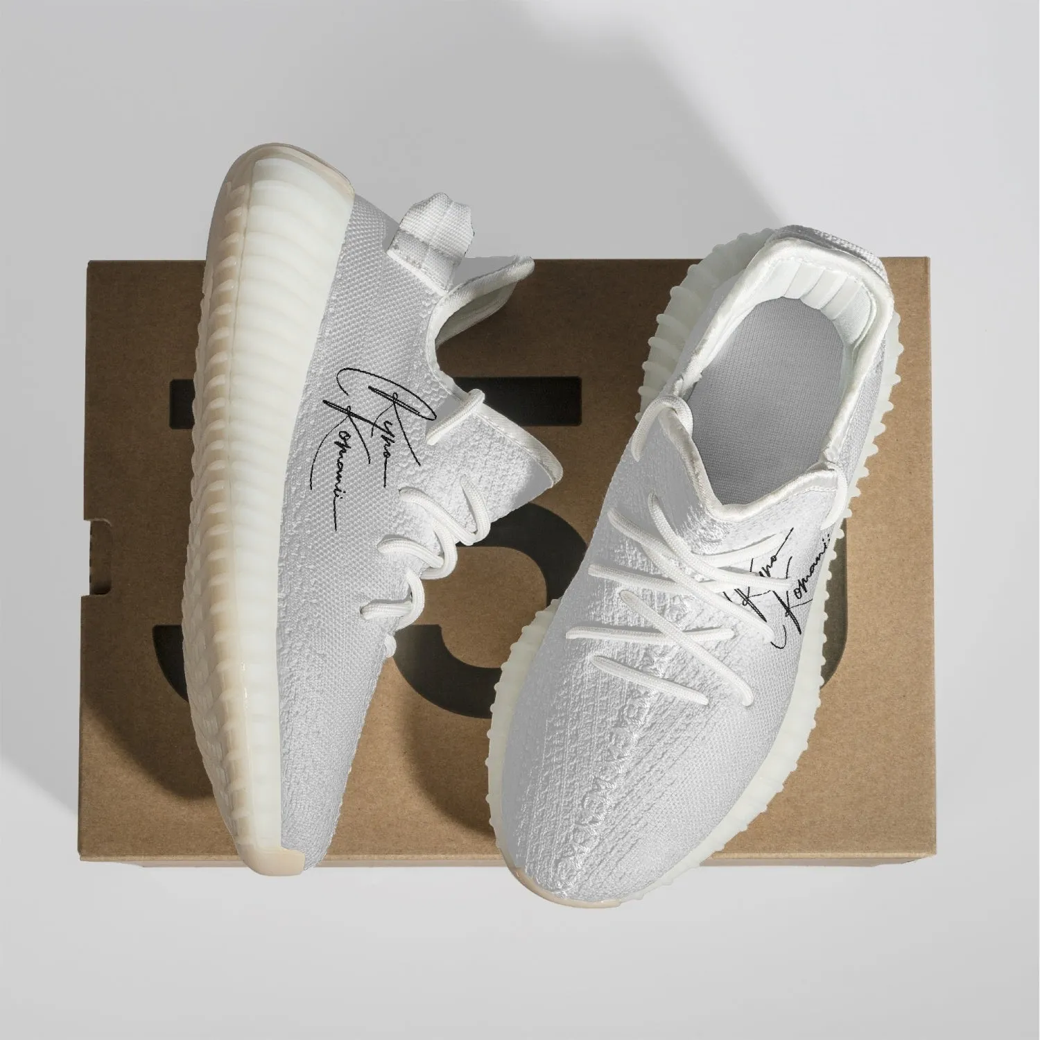 Komanii Mesh Knits - White