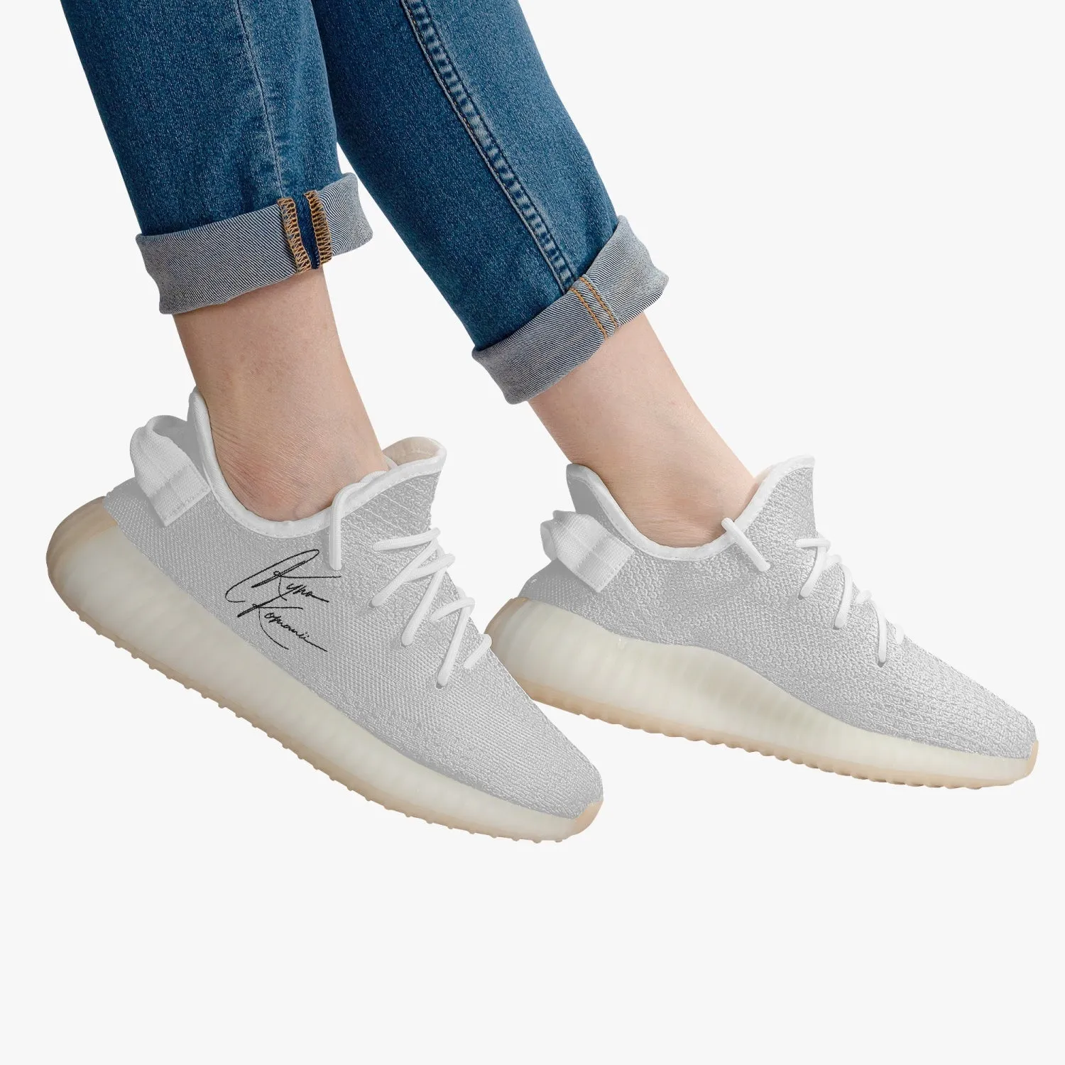 Komanii Mesh Knits - White