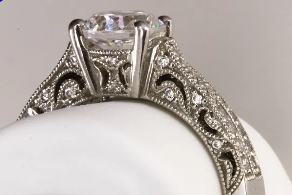Ladies' Diamond Round Brilliant Diamond Engagement Set