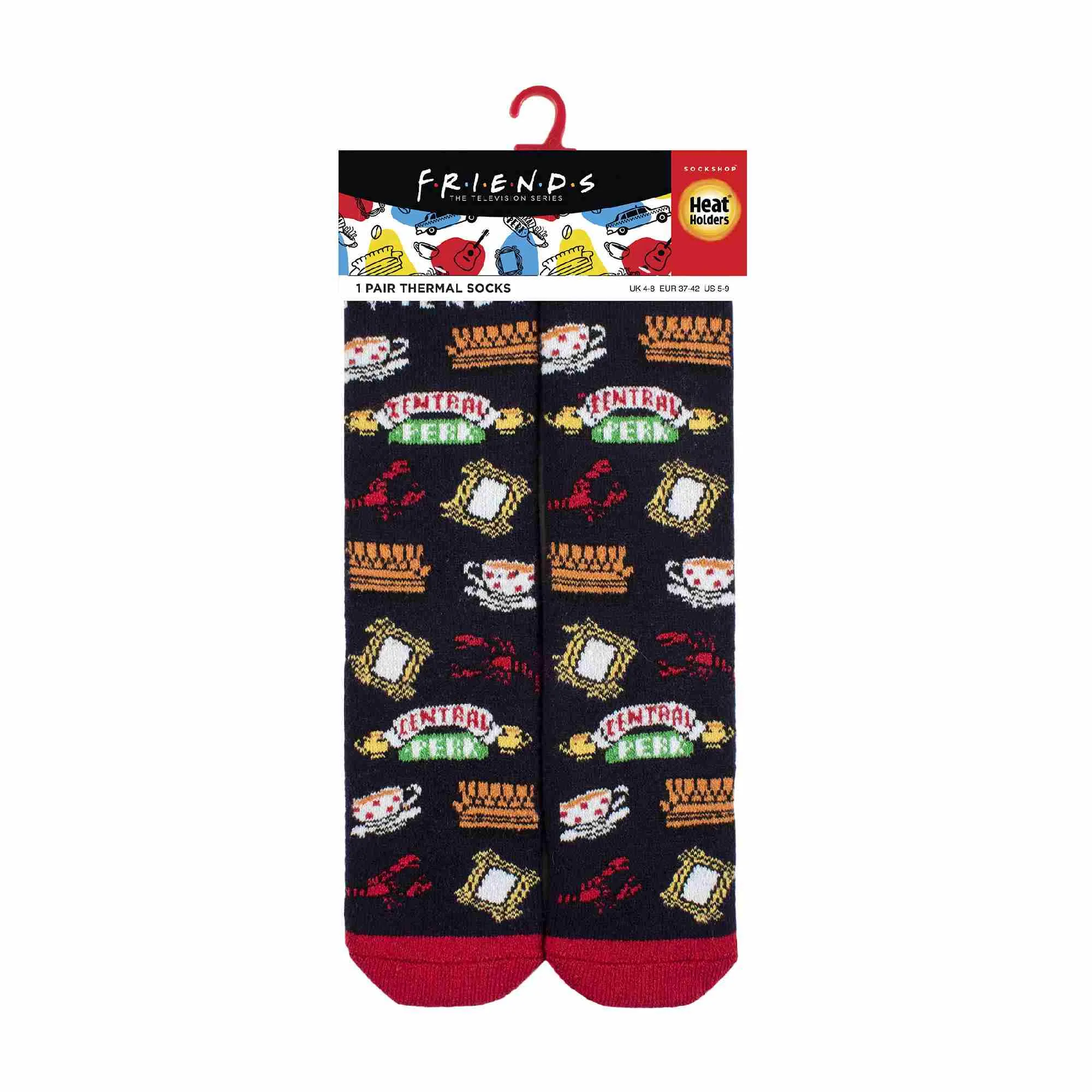 Ladies Friends Novelty Lightweight Thermal Socks