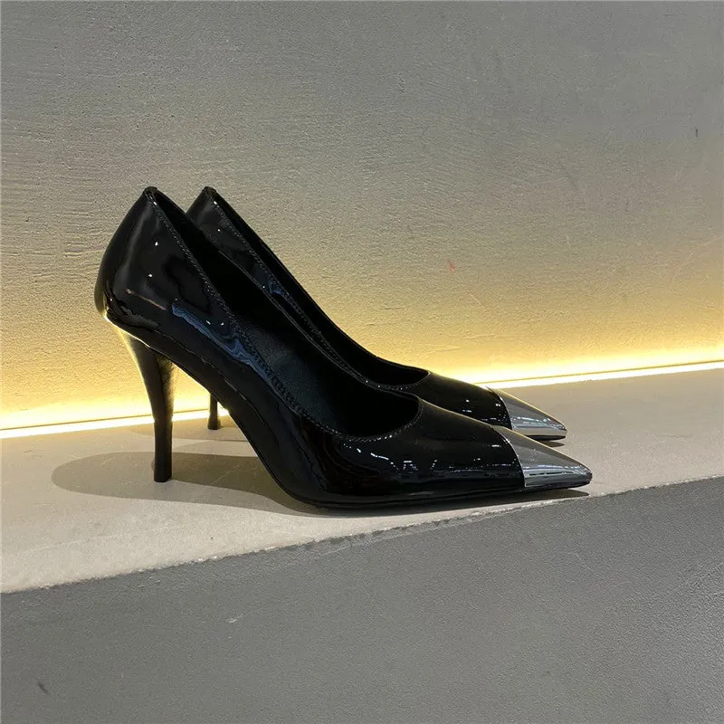 Ladies high heels pointed toe stiletto high heels