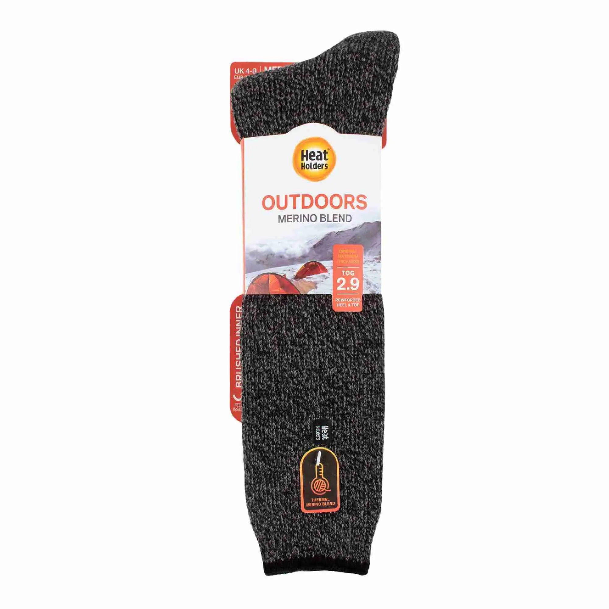 Ladies Outdoor Knee High Thermal Merino Wool Socks for Winter
