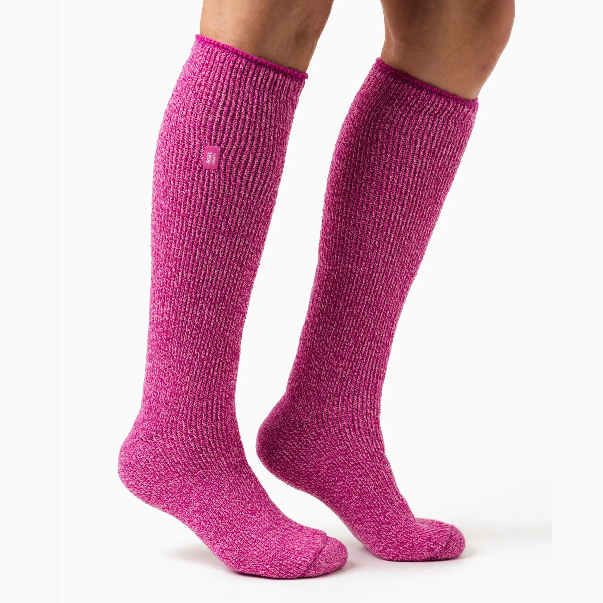 Ladies Outdoor Knee High Thermal Merino Wool Socks for Winter