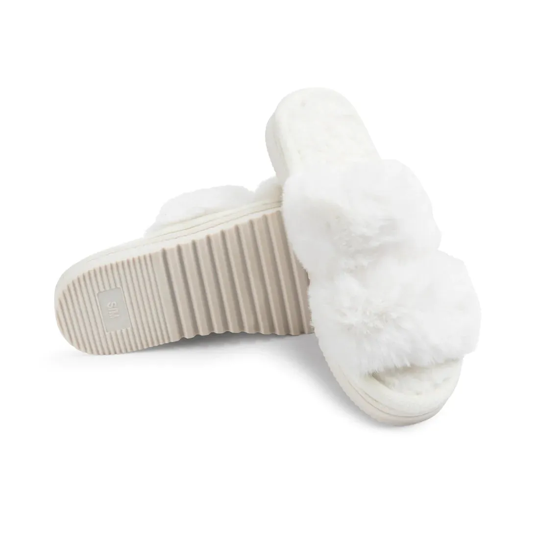 Lemon Women's  All Day Faur Fur Slide