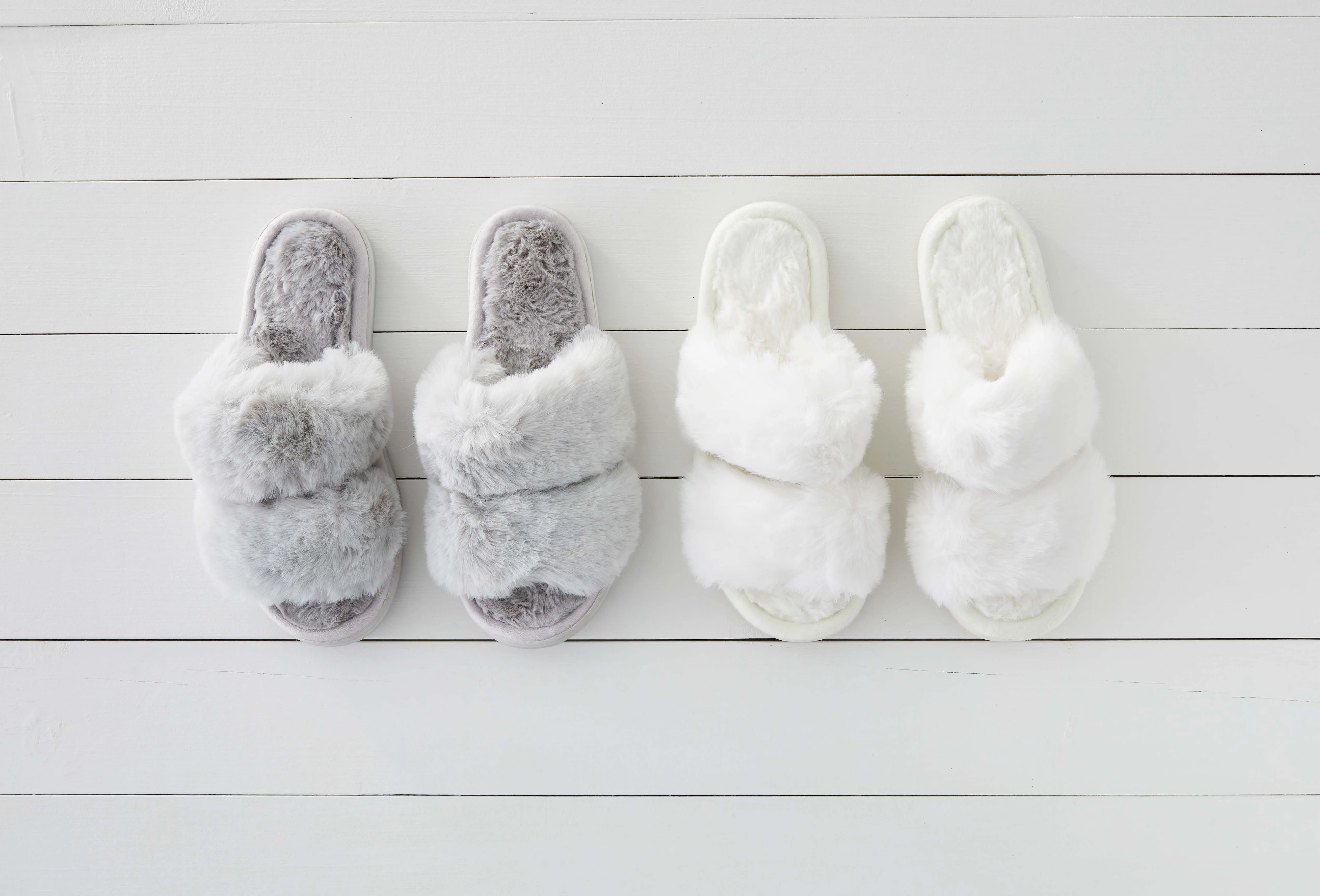 Lemon Women's  All Day Faur Fur Slide