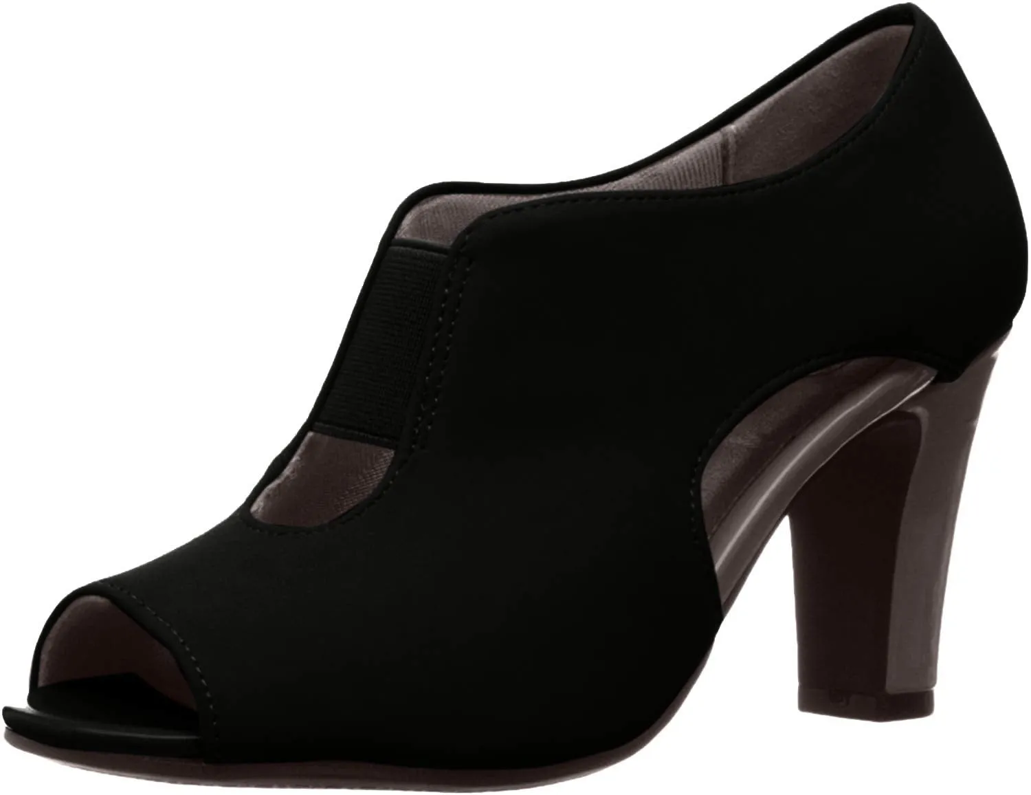LifeStride Women's Carla Dress Pump, Black, 5 M US