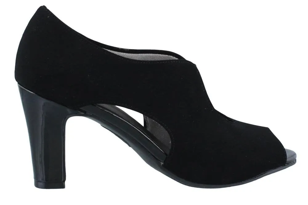 LifeStride Women's Carla Dress Pump, Black, 8 M US