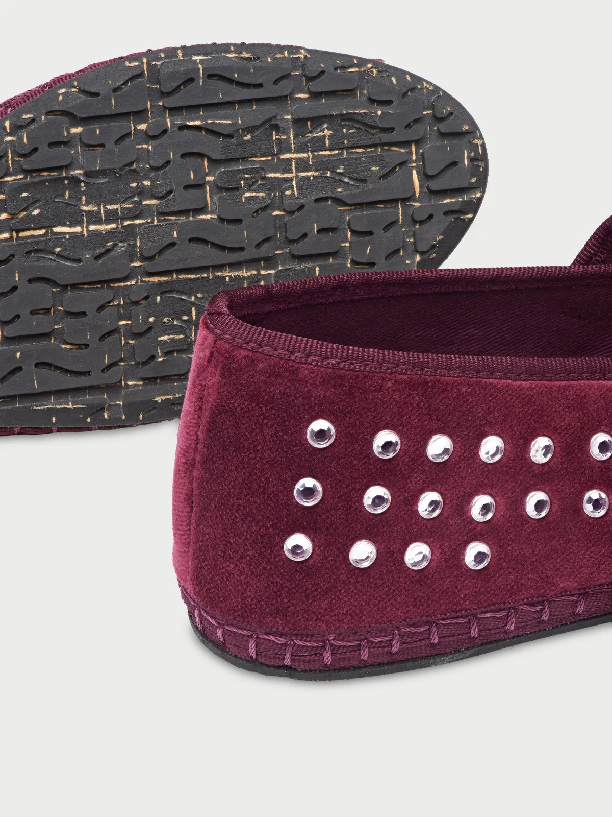 Mae Mary Jane in Burgundy