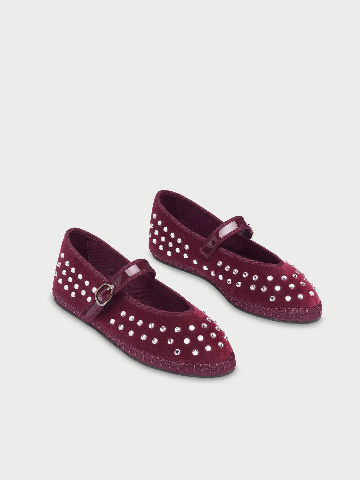 Mae Mary Jane in Burgundy