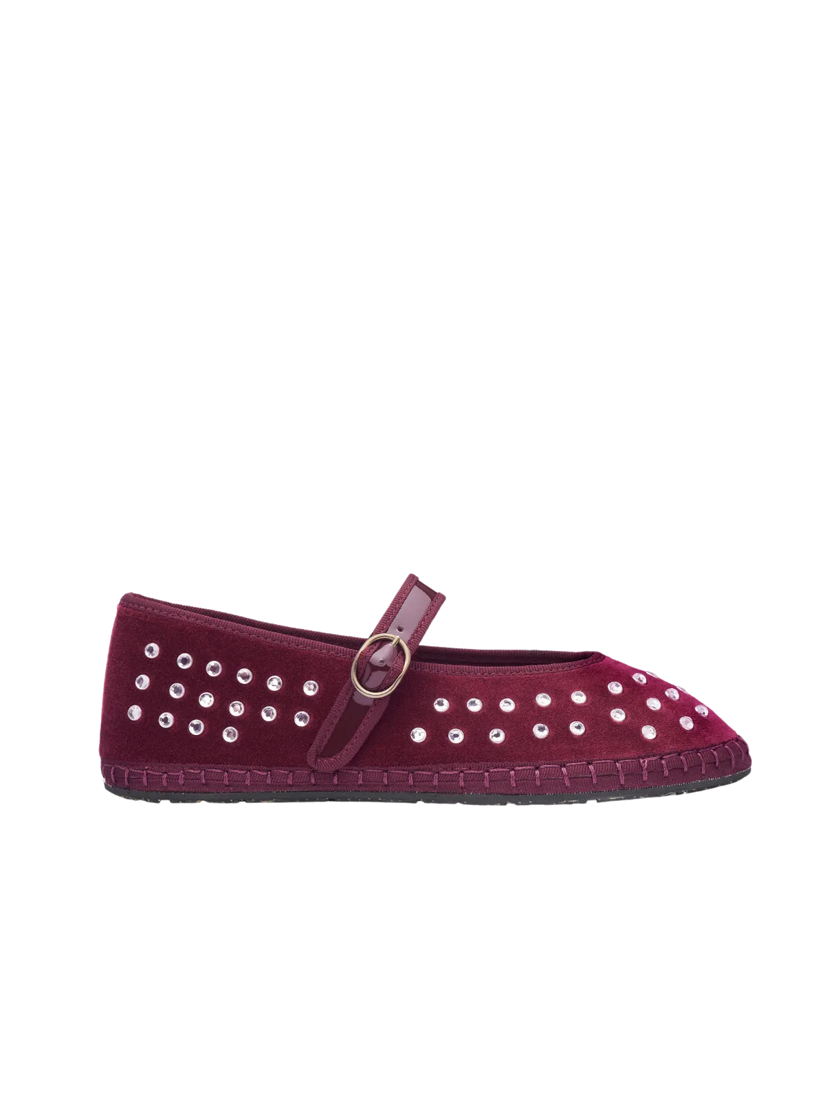 Mae Mary Jane in Burgundy