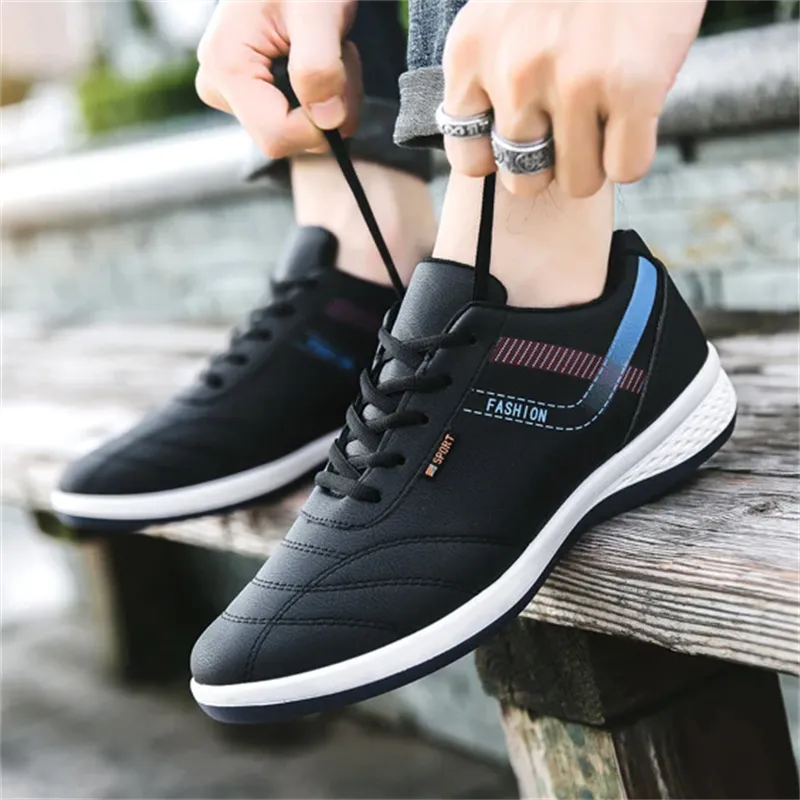 Male Lightweight Lace-up Fitness Training Sneakers