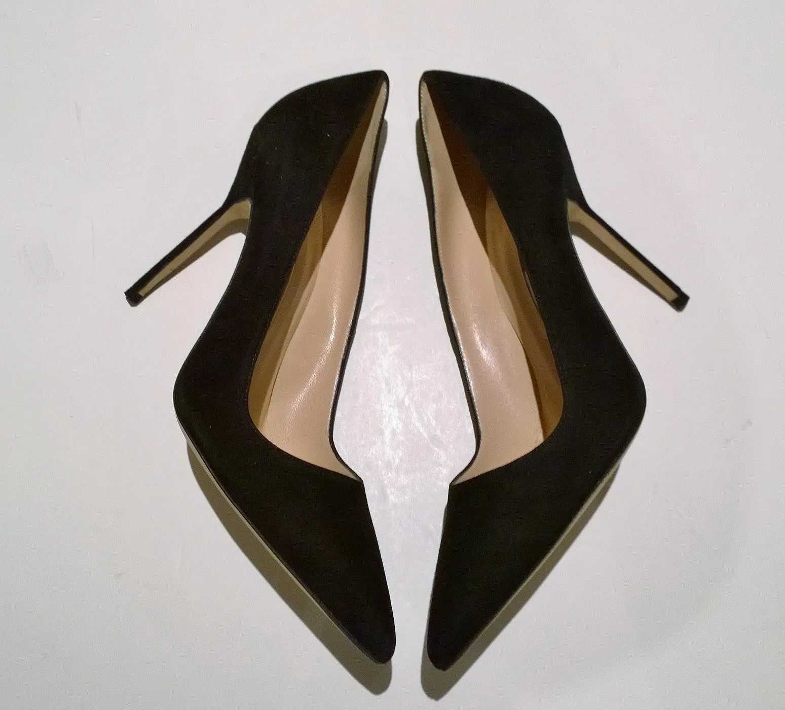 Manolo Blahnik BB Black Suede Heels 105 sale shoes pumps