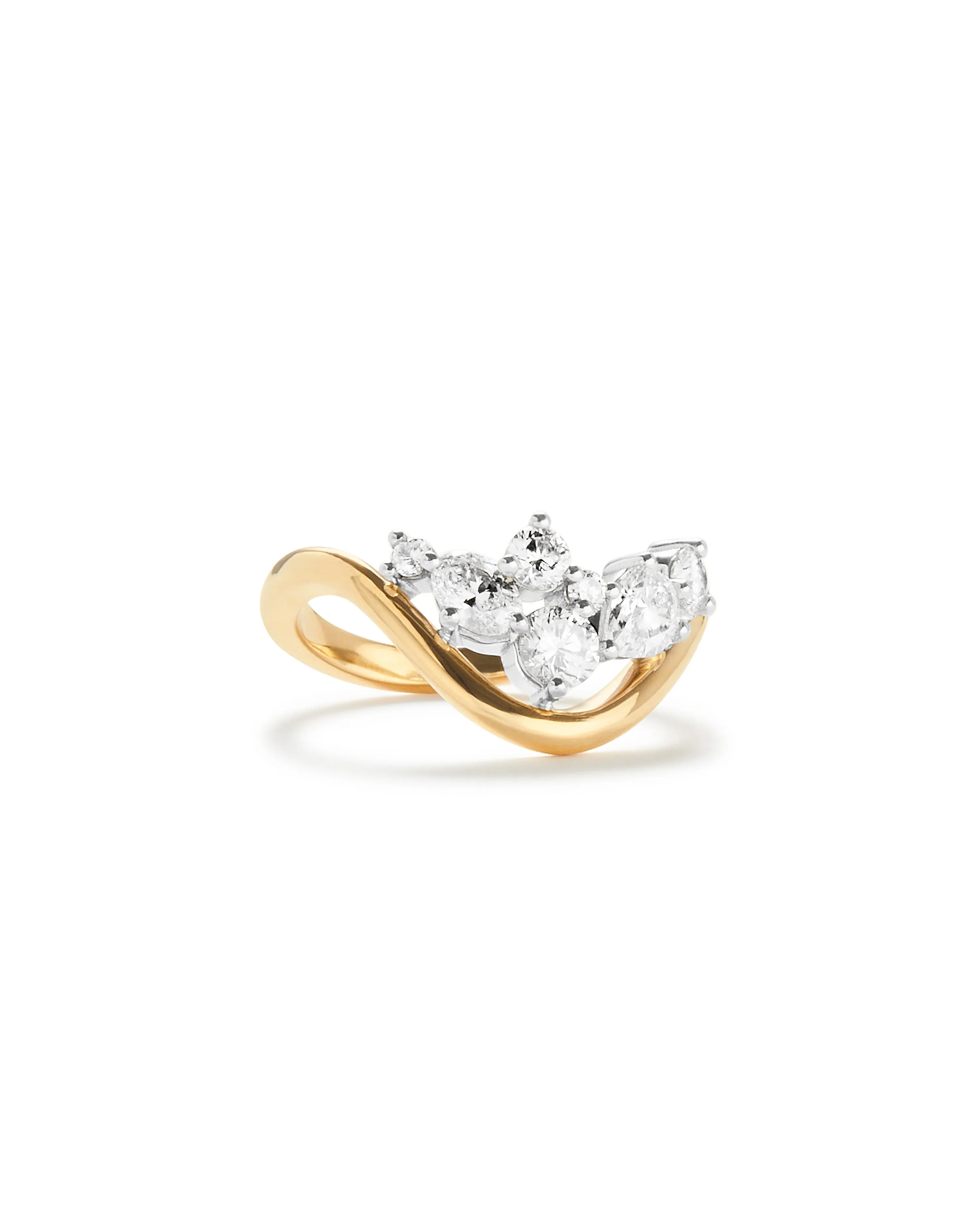 Mara Medium Curved Ring I