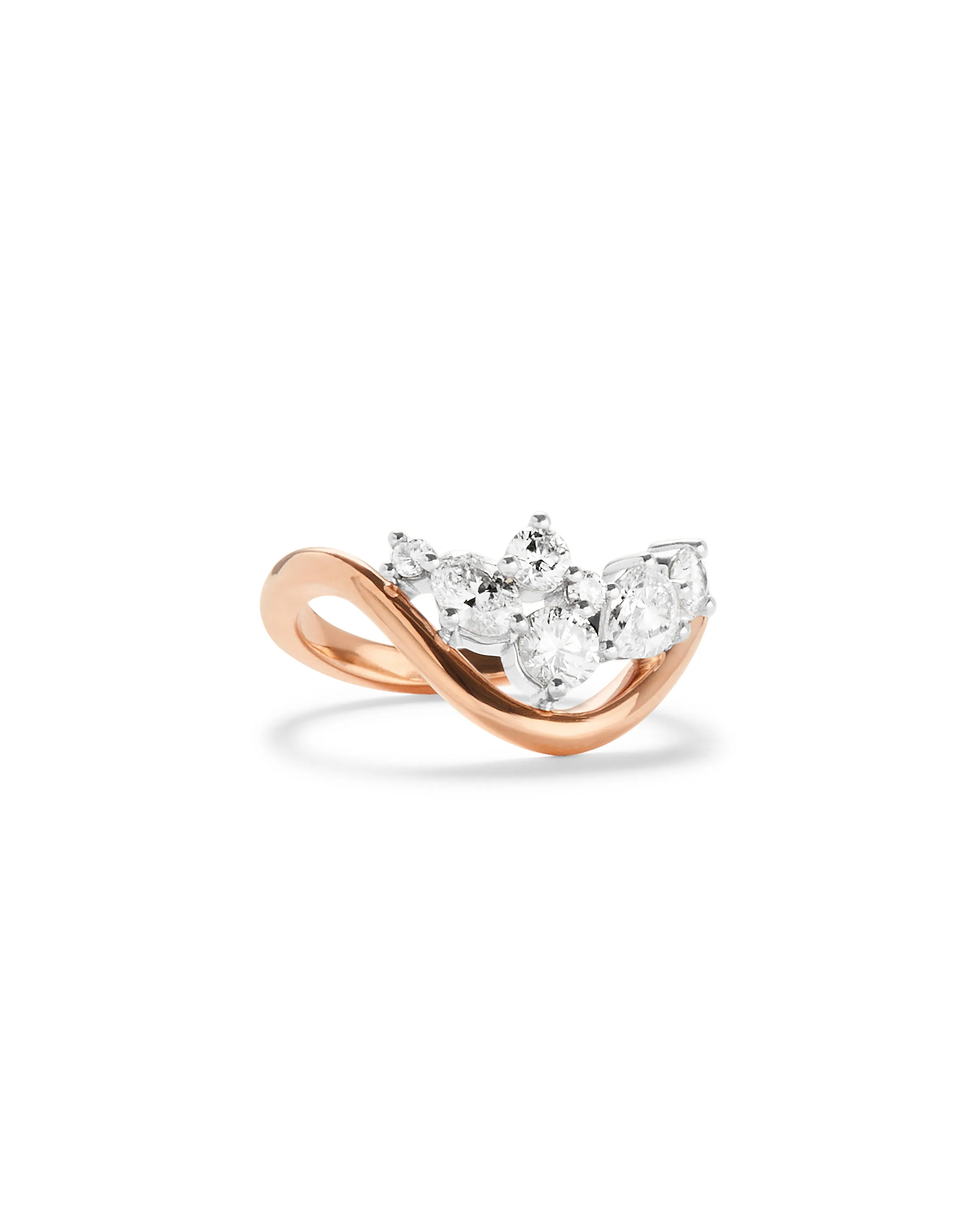 Mara Medium Curved Ring I