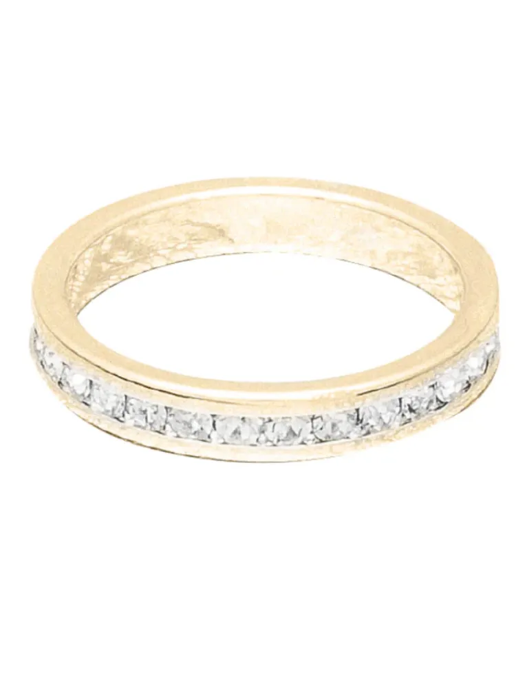 Maya J Birthstone Ring - Gold April