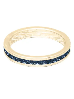 Maya J Birthstone Ring - Gold September
