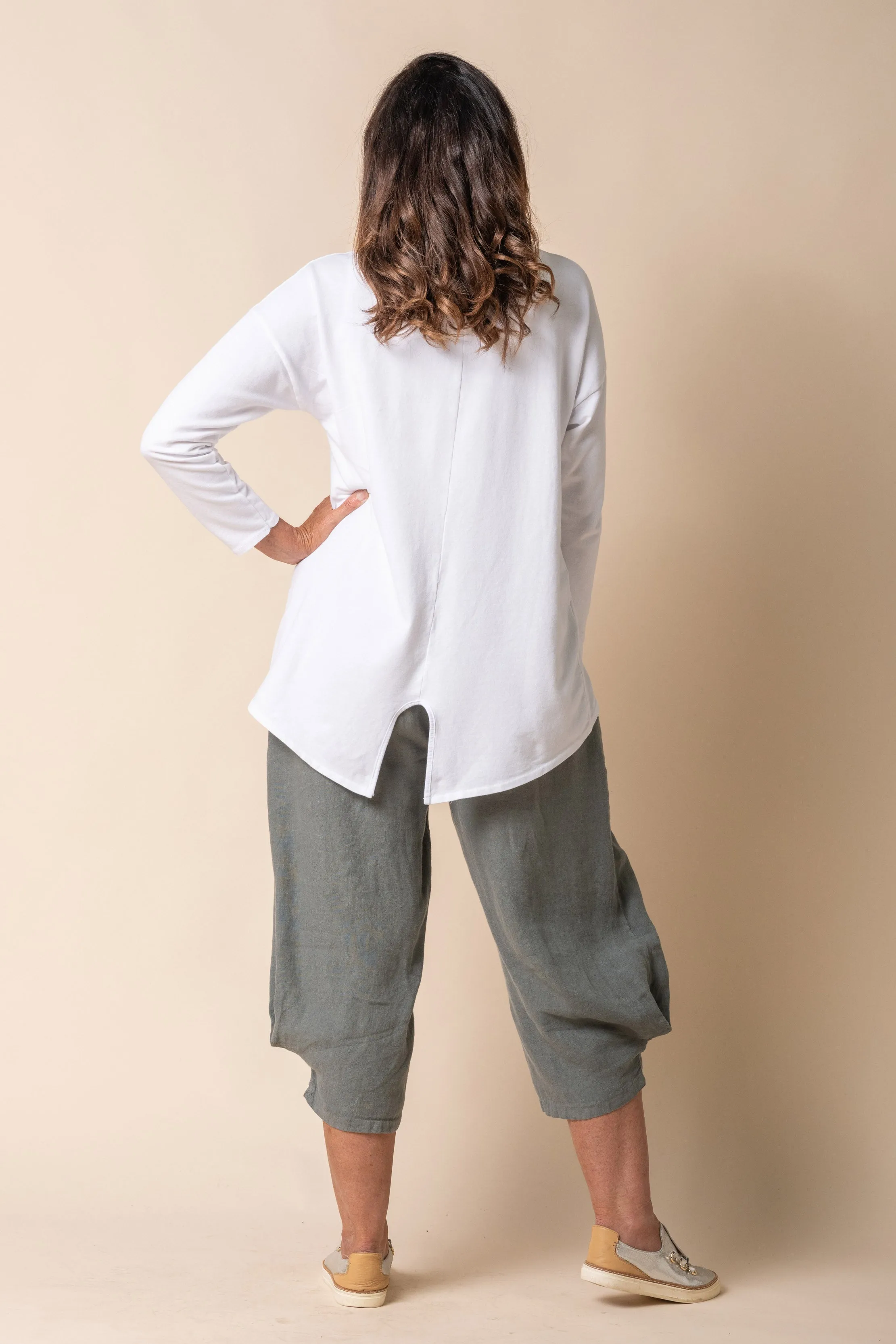 Mediana Top in White