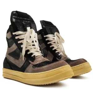Men Round Toe Thick Bottom Hip Hop Platform Sneakers