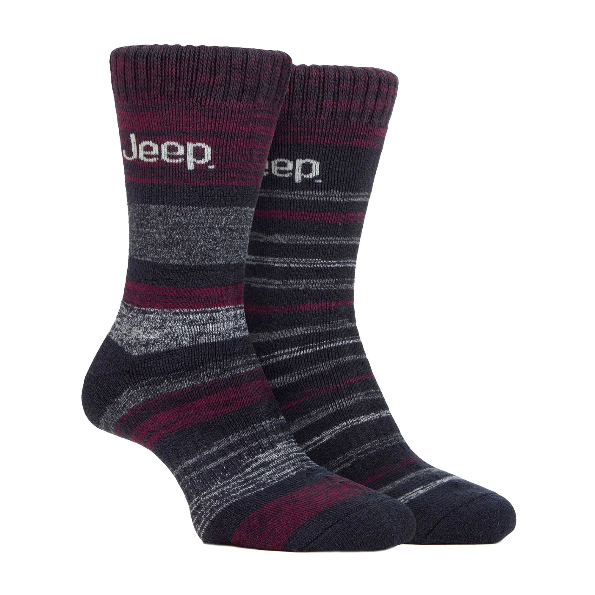 Men's 2 Pack Tech Thermal Boot Socks | Chunky Winter Performance Socks