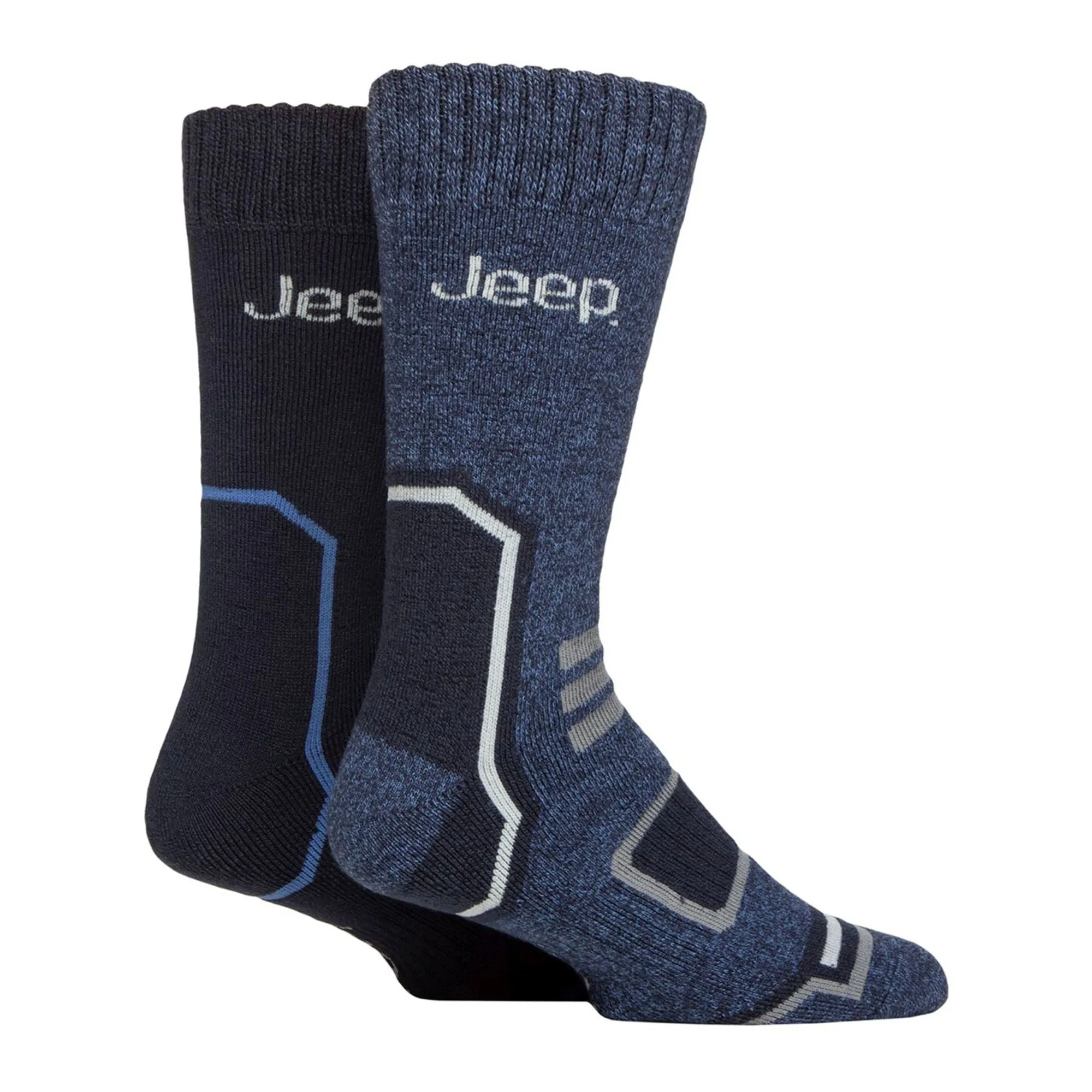Men's 2 Pack Tech Thermal Boot Socks | Chunky Winter Performance Socks