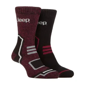 Men's 2 Pack Tech Thermal Boot Socks | Chunky Winter Performance Socks