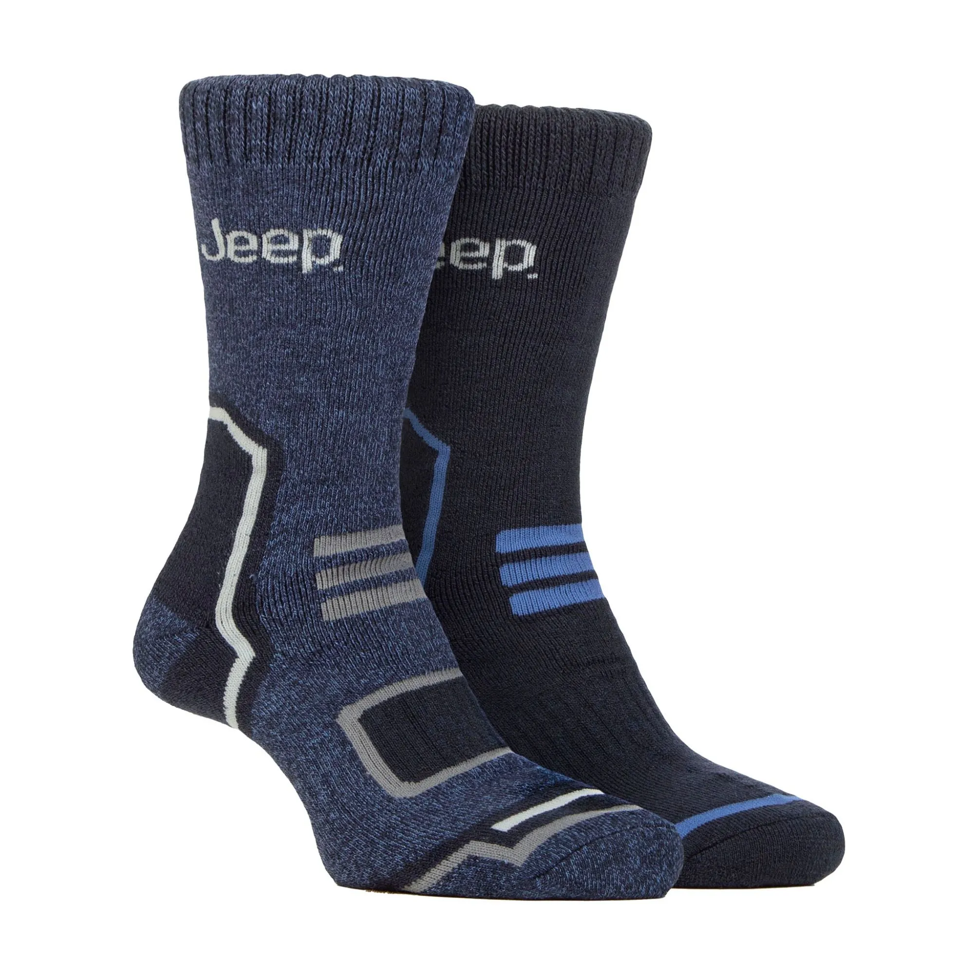 Men's 2 Pack Tech Thermal Boot Socks | Chunky Winter Performance Socks