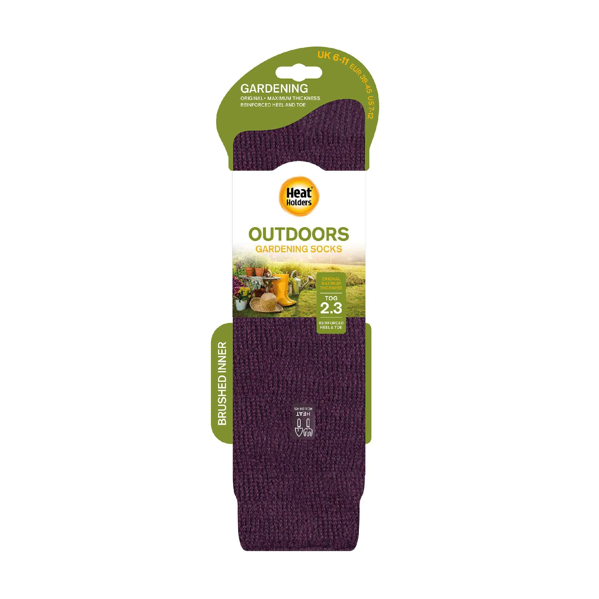Mens & Ladies Outdoor Knee High Long Thermal Gardening Socks