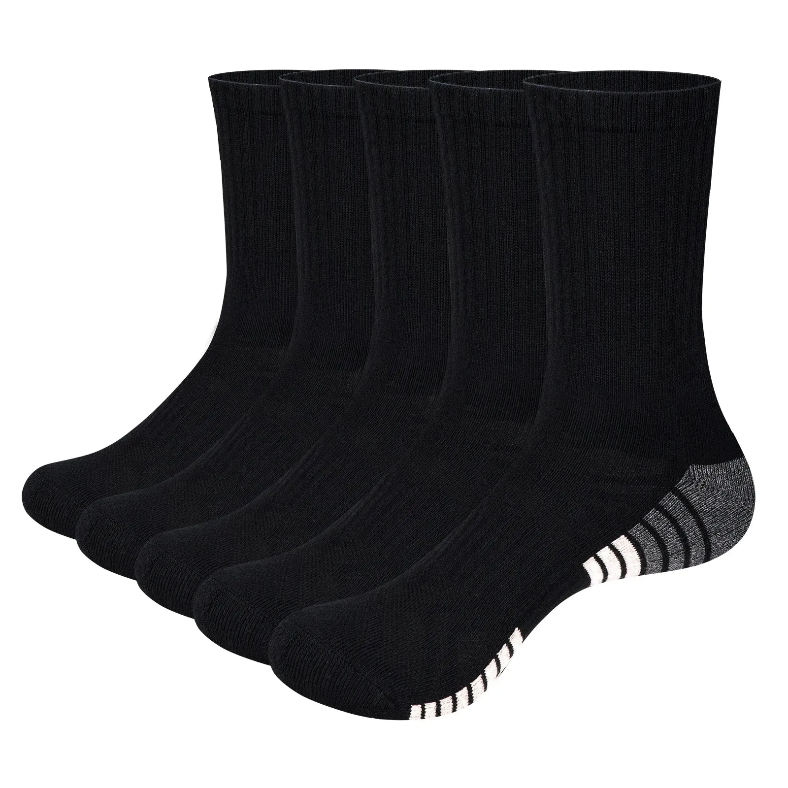 Men's Athletic Hiking Socks: Breathable, Moisture-Wicking, and Versatile for Casual and Work Wear