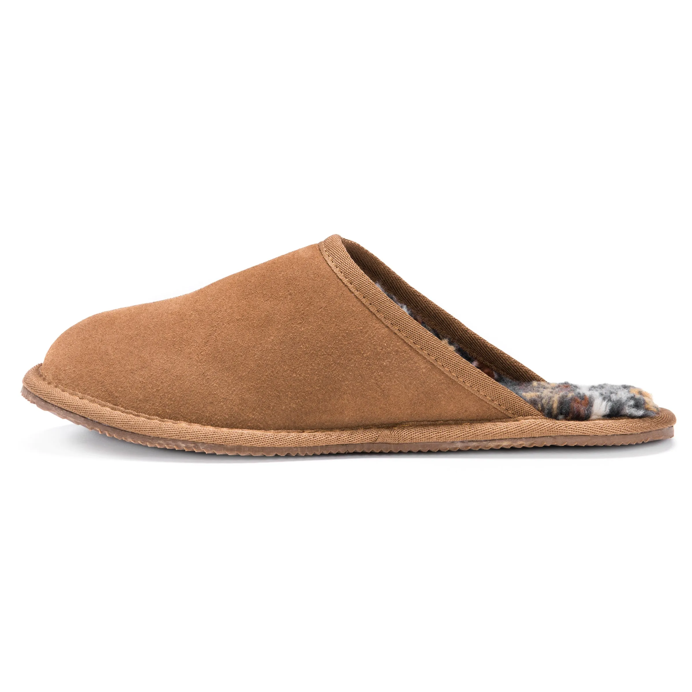 Men's Dave Printed Berber Suede Scuff