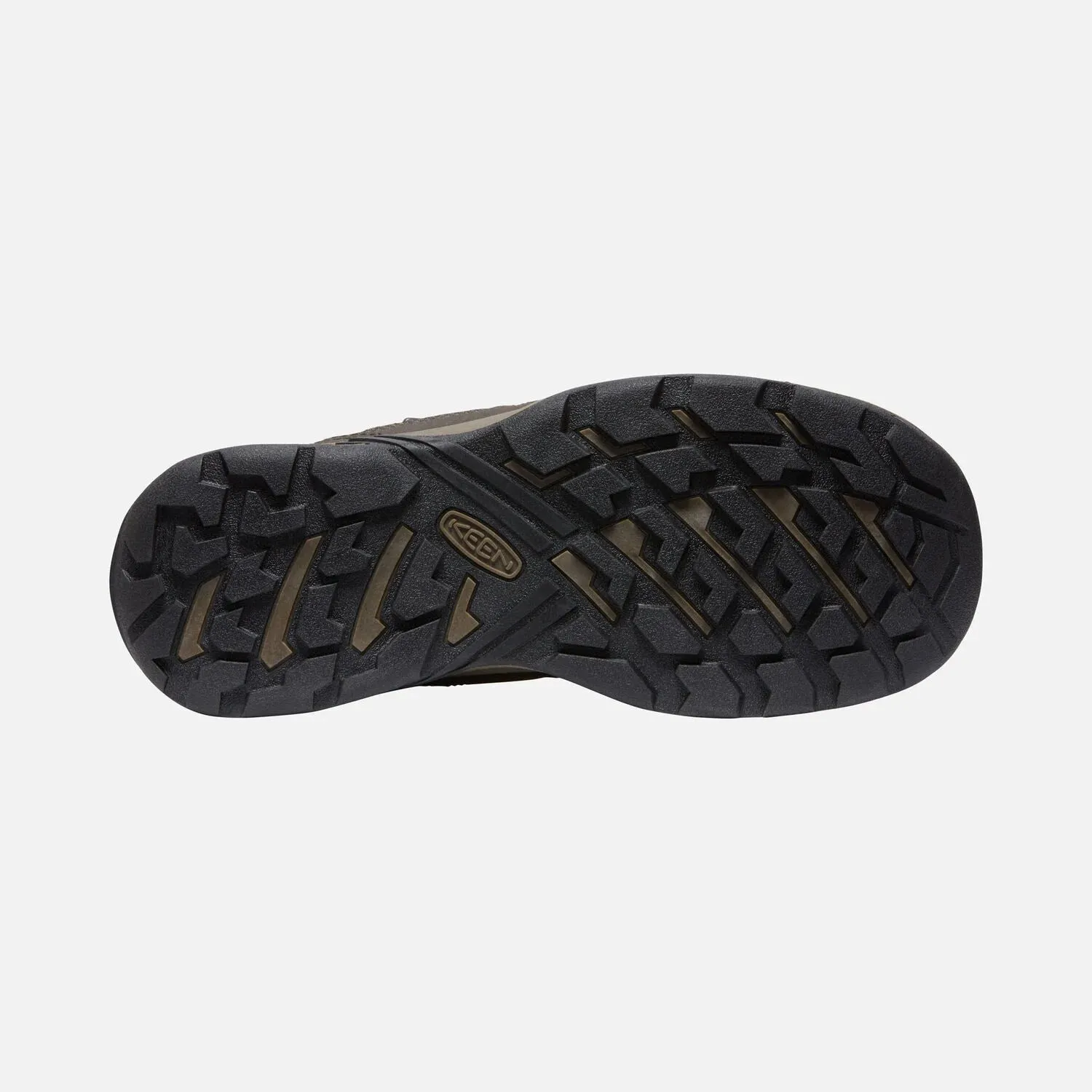 MENS KEEN CIRCADIA MID WATERPROOF BOOT - BISON/BRINDLE