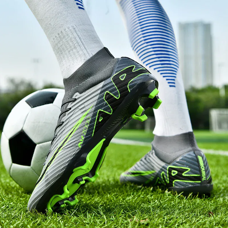 Men's Outdoor Grass Training Non-Slip Football Boots with Nail