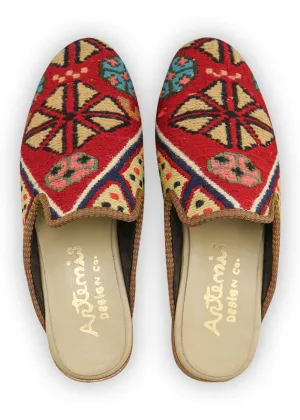 Men's Sumak Kilim Slippers - Size 10